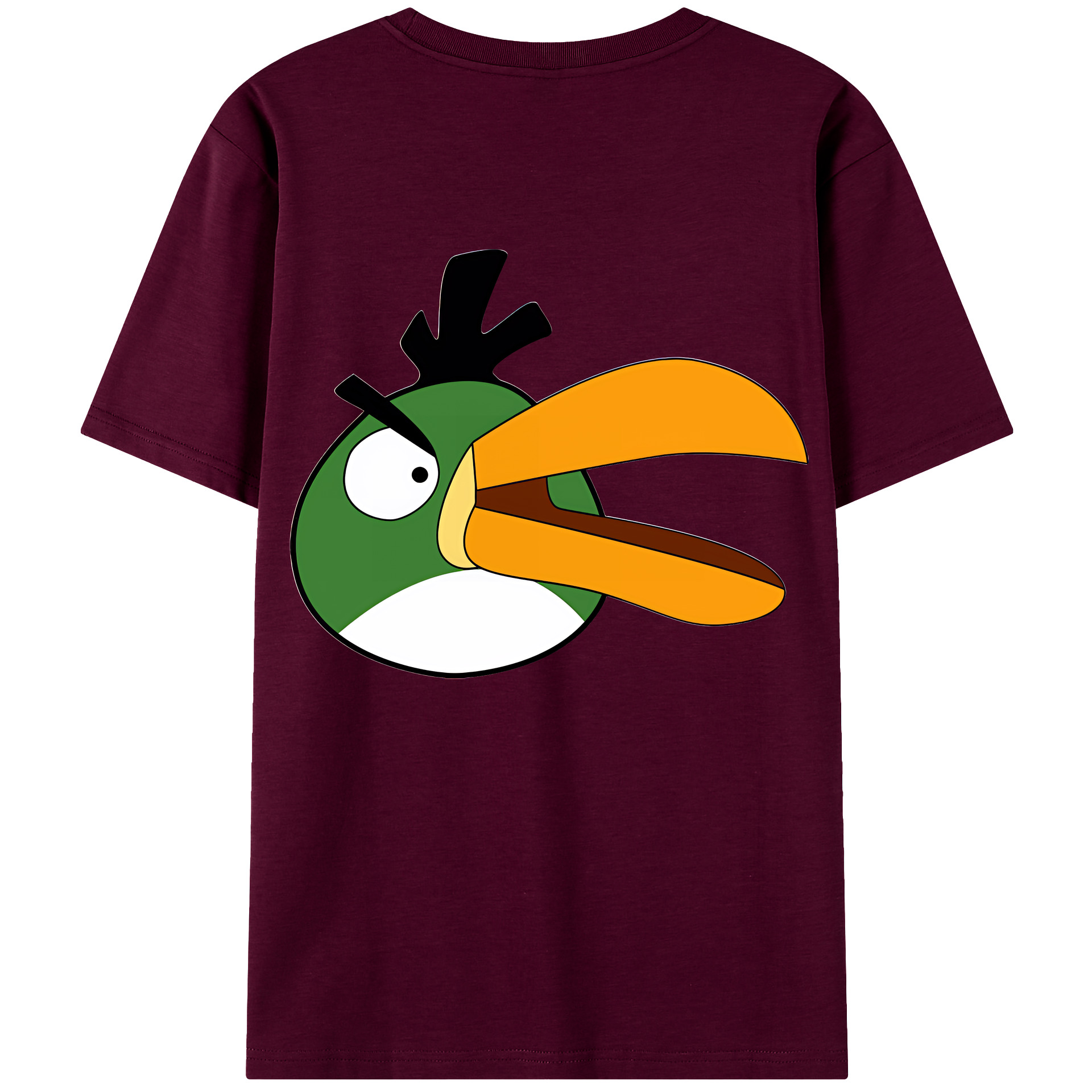 （画像用） Angry Birds アングリーバード レディース半袖Tシャツ(バックプリント)